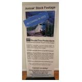 K - AD BANNER W/ STAND (M45)