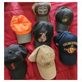 K - LOT OF 7 HATS(M55)