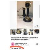 K - VINTAGE CANDLESTICK TELEPHONE (M26)