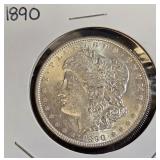 1890 - MORGAN SILVER DOLLAR (1)