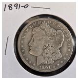 1891 O - MORGAN SILVER DOLLAR (2)