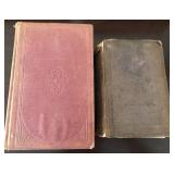 K - LOT OF 2 VINTAGE HARDBOUND BOOKS (M38)