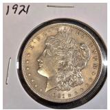 1921 - MORGAN SILVER DOLLAR (18)