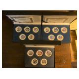 K - LOT OF 4 STATEHOOD QUARTERS SETS (R38)