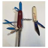 VICTORIA OFFICER UTILITY KNIFE & COCA-COLA KNIFE