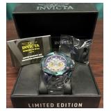 N - INVICTA LTD ED DC WATCH W/BOX (V10)