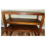 K - 3-TIER CONSOLE TABLE 45"L (R3)