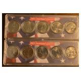 K - TWO 2003 STATEHOOD QUARTERS COIN SETS (R34)