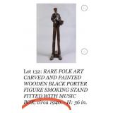 K - BLACK AMERICANA SCULPTURE 36"T (L2)