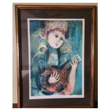 K - ORIGINAL LTD ED SIGNED LITHOGRAPH FRAMED W/COA