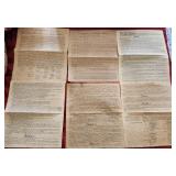 K - REPLICAS OF US CONSTITUTION, BILL OF RIGHTS