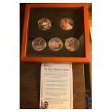 K - THE OBAMA MILESTONE COLLECTION COINS (R36)