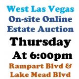 WELCOME TO OUR THUR. @6pm ONLINE PUBLIC AUCTION