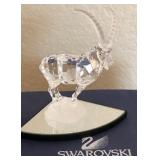 O - SWAROVSKI CRYSTAL IBEX FIGURINE (A167)