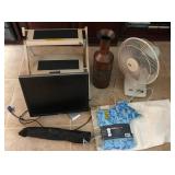 O - ELECTRIC FAN, STEPSTOOL, PAJAMAS (B21)