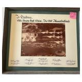 O - USAF THUNDERBIRDS THANK YOU FRAMED (G220)