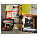 O - MIXED LOT OF BOOKS, CRAFT PAPER & MORE (G5)