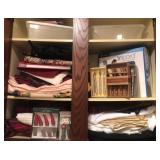 O - TABLE LINENS, APPETIZER FORKS & SPREADERS,