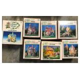 O - LOT OF 7 COTTONTALE COTTAGES (G19)