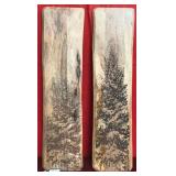 43 - NEW WMC 2 PIECES WALL DECOR PANELS (D160)