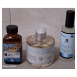 43 - NEW WMC BEARD OIL, HAND SOAP, FRAGRANCE MIST