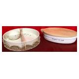 43 - NEW WMC CHIP/DIP BOWL, CASSEROLE DISH (M136)