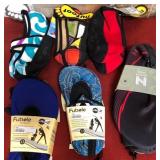 43 - NEW WMC FUTSOLES & SLIPPERS (R36)