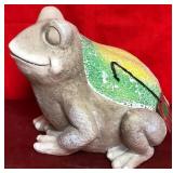 43 - NEW WMC PATIO / GARDEN FROG FIGURE 10"T (C65)