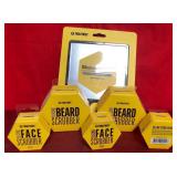 43 - NEW WMC TOILETRIES BRAND MIRROR & SCRUBBERS