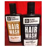 43 - NEW WMC DUKE CANNON SHAMPOOS (C129)