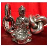 43 - NEW WMC BUDDHA VOTIVE HOLDER, DECOR LINKS