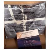 43 - NEW WMC FULL BED SATIN SHEET SET (G22)