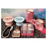 43 - NEW WMC S&P SET, CUPCAKE STANDS, MUG (D45)