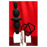 43 - NEW WMC BUD VASE & 2 SCULPTURES (A7)