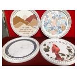 43 - NEW WMC 4 PIECES WALL DECOR (T42)