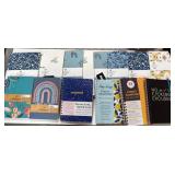 43 - NEW WMC LOT OF NOTEBOOKS, JOURNALS, PLANNERS
