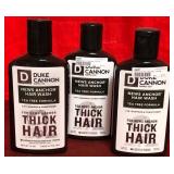 43 - NEW WMC DUKE CANNON SHAMPOOS (E8)