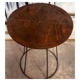 43 - NEW WMC ROUND SIDE TABLE (G66)