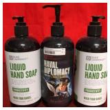 43 - NEW WMC 3 DUKE CANNON LIQUID HAND SOAPS