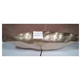43 - NEW WMC ALUMINUM GOLD-TONE PLATTER (N243)