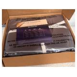 43 - NEW WMC QUEEN SATIN BED SHEETS (G16)