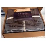 43 - NEW WMC QUEEN SATIN BED SHEETS (G15)