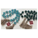 43 - NEW WMC 2 DECOR BEAD SWAGS (I15)