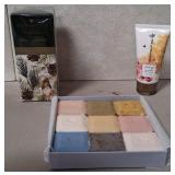 43 - NEW WMC DIFFUSER, GUEST SOAPS, HAND CREAM