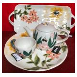 43 - NEW WMC 5 PIECES BEE BLOSSOM DISHWARE (B9)