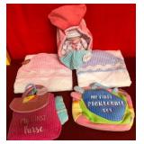 43 - NEW WMC LOT OF BABY TOYS, TOWELS  (A505)