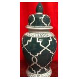 43 - NEW WMC CERAMIC GINGER JAR 14"T