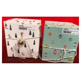 43 - NEW WMC 2 BOXED CANDLE ORNAMENTS (C186)
