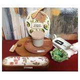 43 - NEW WMC CHARCUTERIE BOARDS, BUTTER DISH, MORE