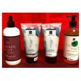 43 - NEW WMC BODY/FACE SCRUB, WASH, LOTION (C9)